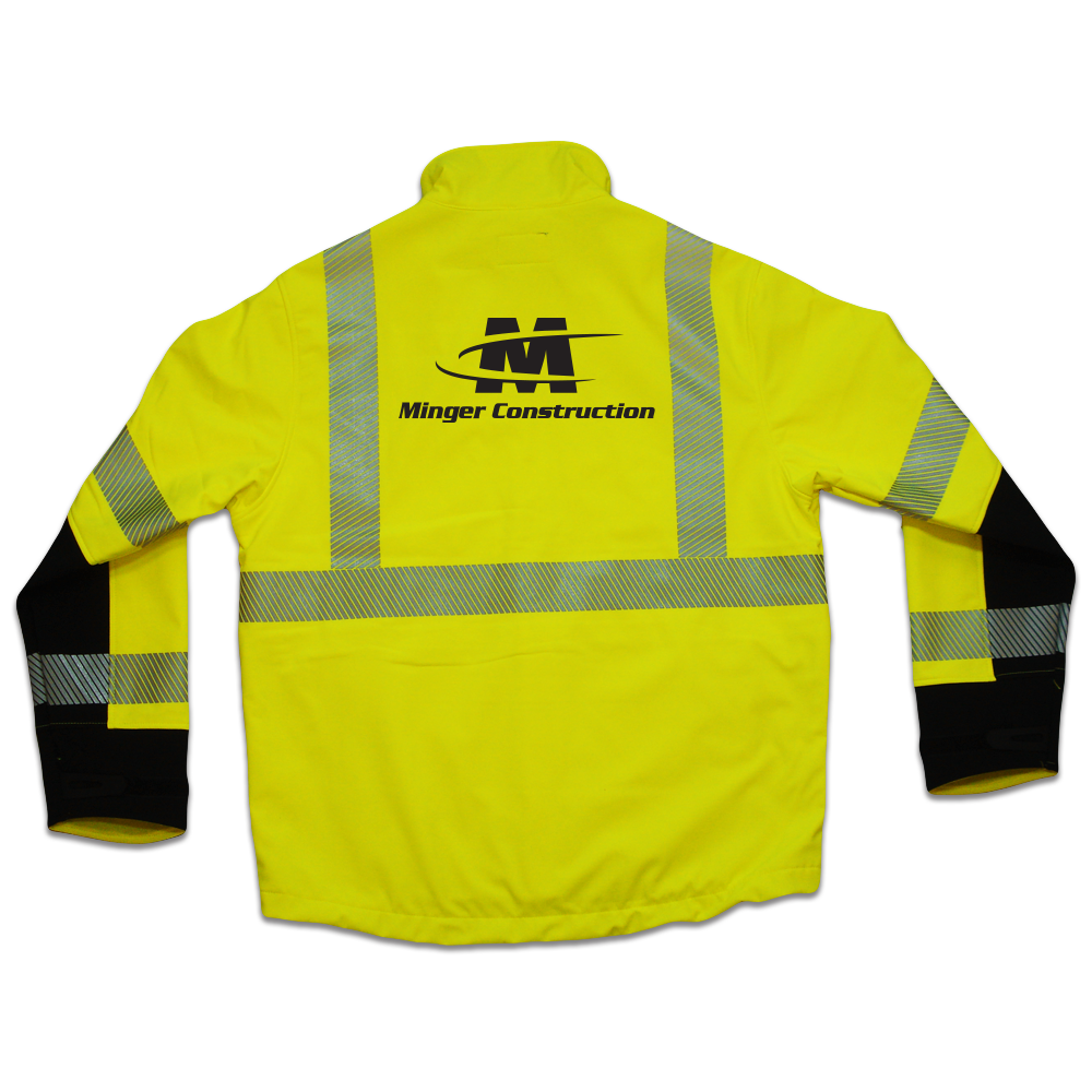 Soft Shell, Water & Wind, Insulated Foreman’s Jacket - SJ32135B - Image 2